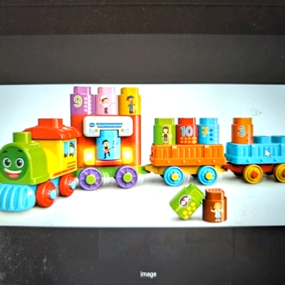 BlaBla Blocks Interactive Train Set - Multicolor - Picture 2 of 4